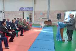 افتتاحیه روز آغازین رزمایش اردوی جهادی قرارگاه راه ولایت در شهرستان درگز